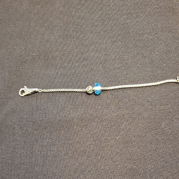 Trollbeads Sterling Silver Foxtail Bracelet - Picture 2 of 8